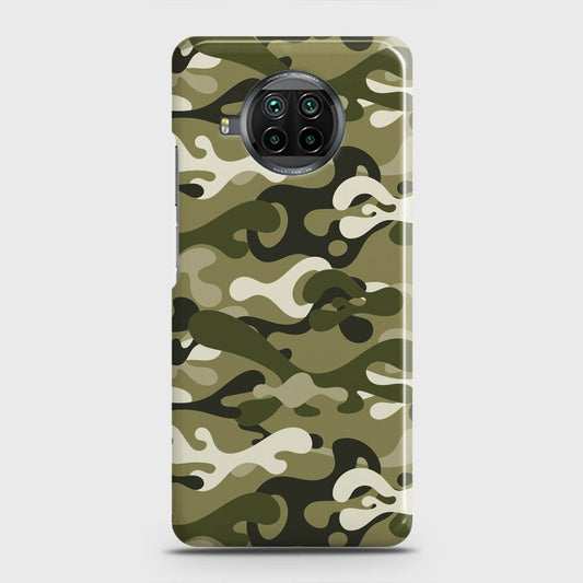 Xiaomi Mi 10T Lite Cover - Camo Series - Light Green Design - Matte Finish - Snap On Hard Case with LifeTime Colors Guarantee