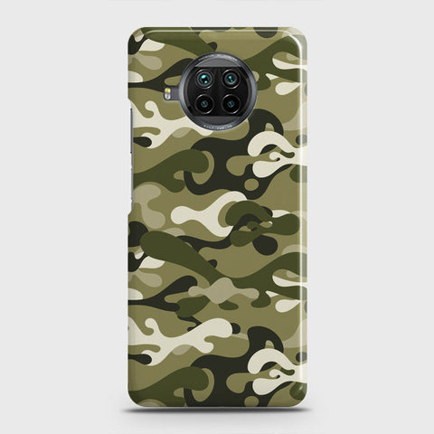 Xiaomi Mi 10T Lite Cover - Camo Series - Light Green Design - Matte Finish - Snap On Hard Case with LifeTime Colors Guarantee