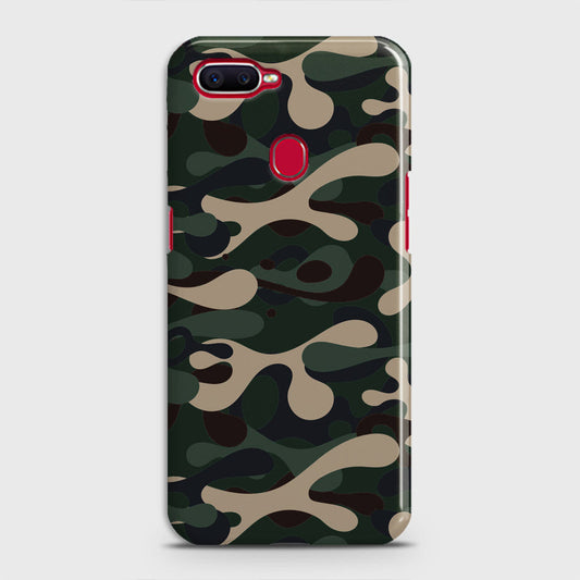 Realme 2 Pro Cover - Camo Series - Dark Green Design - Matte Finish - Snap On Hard Case with LifeTime Colors Guarantee