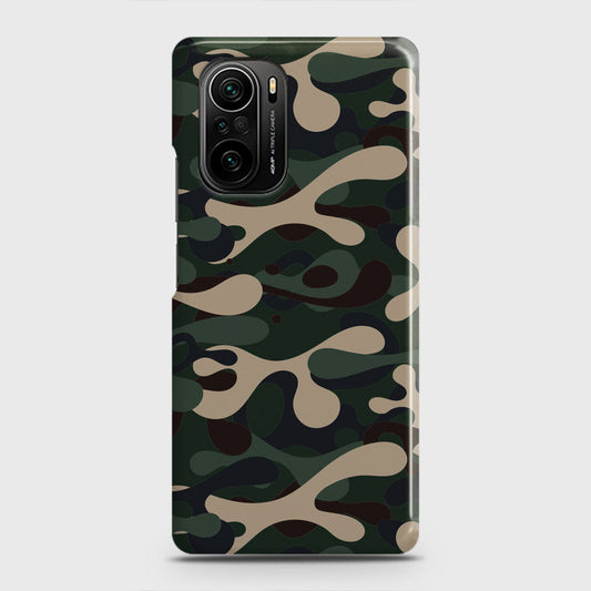 Xiaomi Mi 11X Cover - Camo Series - Dark Green Design - Matte Finish - Snap On Hard Case with LifeTime Colors Guarantee