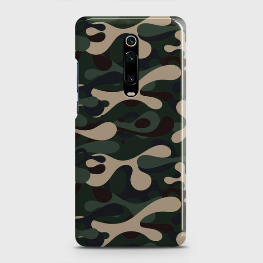 Xiaomi Redmi K20 Cover - Camo Series - Dark Green Design - Matte Finish - Snap On Hard Case with LifeTime Colors Guarantee