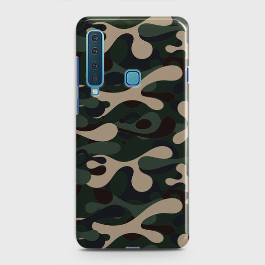 Samsung Galaxy A9s Cover - Camo Series - Dark Green Design - Matte Finish - Snap On Hard Case with LifeTime Colors Guarantee