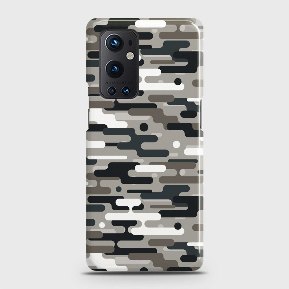 OnePlus 9 Pro  Cover - Camo Series 2 - Black & Olive Design - Matte Finish - Snap On Hard Case with LifeTime Colors Guarantee