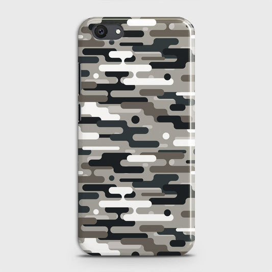 Vivo Y81i Cover - Camo Series 2 - Black & Olive Design - Matte Finish - Snap On Hard Case with LifeTime Colors Guarantee