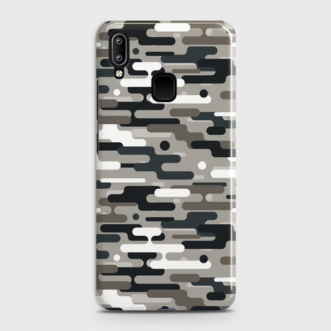 Vivo Y91 Cover - Camo Series 2 - Black & Olive Design - Matte Finish - Snap On Hard Case with LifeTime Colors Guarantee