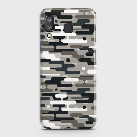 Samsung Galaxy A9 Star Cover - Camo Series 2 - Black & Olive Design - Matte Finish - Snap On Hard Case with LifeTime Colors Guarantee