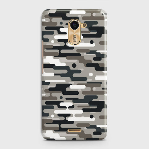 Infinix Hot 4 / Hot 4 Pro  Cover - Camo Series 2 - Black & Olive Design - Matte Finish - Snap On Hard Case with LifeTime Colors Guarantee