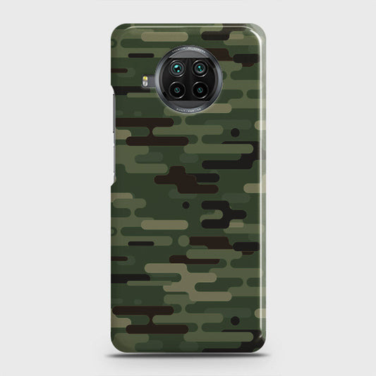 Xiaomi Mi 10T Lite Cover - Camo Series 2 - Light Green Design - Matte Finish - Snap On Hard Case with LifeTime Colors Guarantee