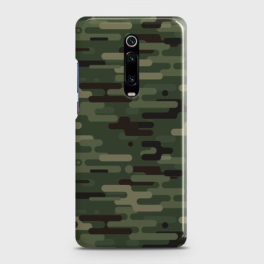 Xiaomi Redmi K20 Pro Cover - Camo Series 2 - Light Green Design - Matte Finish - Snap On Hard Case with LifeTime Colors Guarantee