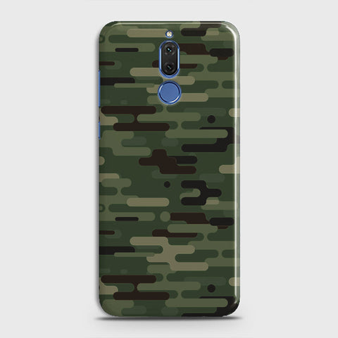 Huawei Mate 10 Lite Cover - Camo Series 2 - Light Green Design - Matte Finish - Snap On Hard Case with LifeTime Colors Guarantee