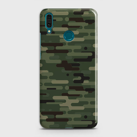 Huawei Nova 3i Cover - Camo Series 2 - Light Green Design - Matte Finish - Snap On Hard Case with LifeTime Colors Guarantee