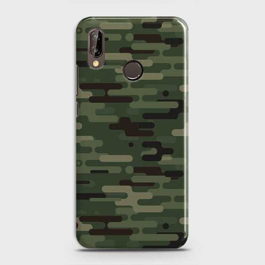 Huawei Nova 3 Cover - Camo Series 2 - Light Green Design - Matte Finish - Snap On Hard Case with LifeTime Colors Guarantee