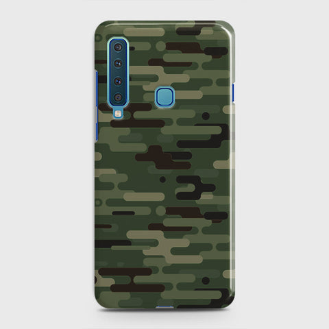 Samsung Galaxy A9s Cover - Camo Series 2 - Light Green Design - Matte Finish - Snap On Hard Case with LifeTime Colors Guarantee