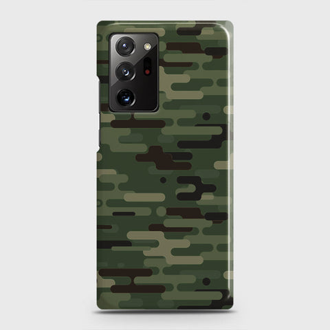 Samsung Galaxy Note 20 Ultra Cover - Camo Series 2 - Light Green Design - Matte Finish - Snap On Hard Case with LifeTime Colors Guarantee