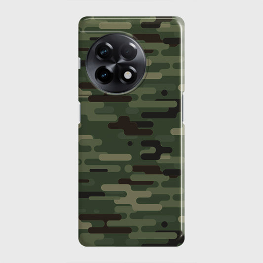 OnePlus 11R Cover - Camo Series 2 - Light Green Design - Matte Finish - Snap On Hard Case with LifeTime Colors Guarantee