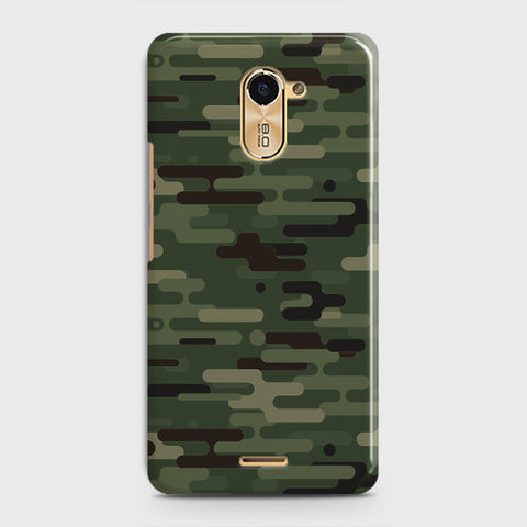 Infinix Hot 4 / Hot 4 Pro  Cover - Camo Series 2 - Light Green Design - Matte Finish - Snap On Hard Case with LifeTime Colors Guarantee