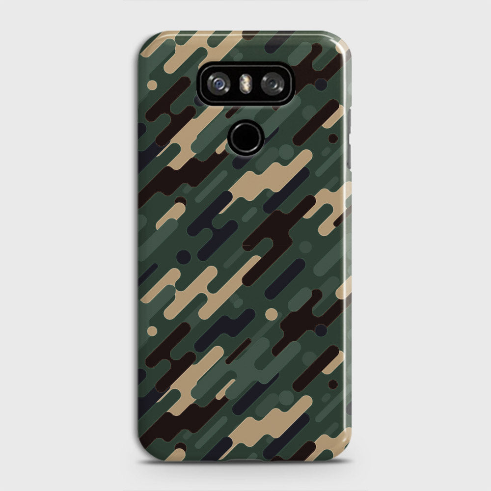 LG G6 Cover - Camo Series 3 - Light Green Design - Matte Finish - Snap On Hard Case with LifeTime Colors Guarantee