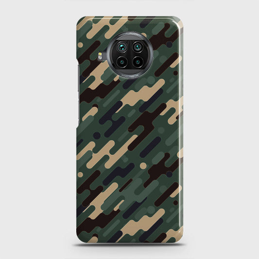 Xiaomi Mi 10T Lite Cover - Camo Series 3 - Light Green Design - Matte Finish - Snap On Hard Case with LifeTime Colors Guarantee