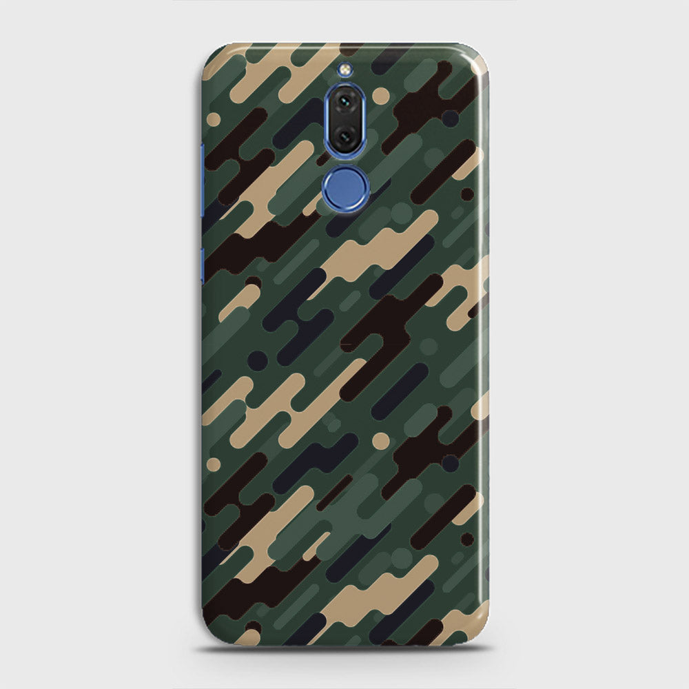 Huawei Mate 10 Lite Cover - Camo Series 3 - Light Green Design - Matte Finish - Snap On Hard Case with LifeTime Colors Guarantee