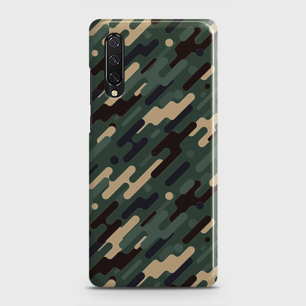 Honor 9X Pro Cover - Camo Series 3 - Light Green Design - Matte Finish - Snap On Hard Case with LifeTime Colors Guarantee