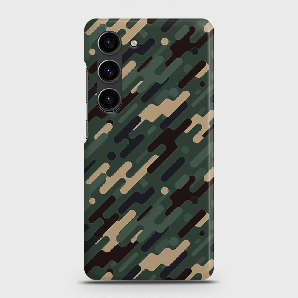 Samsung Galaxy S23 Cover - Camo Series 3 - Light Green Design - Matte Finish - Snap On Hard Case with LifeTime Colors Guarantee