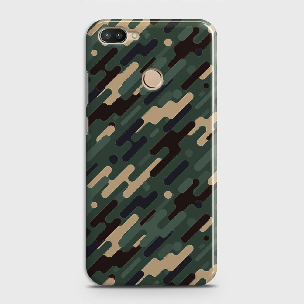 Infinix Hot 6 Pro  Cover - Camo Series 3 - Light Green Design - Matte Finish - Snap On Hard Case with LifeTime Colors Guarantee