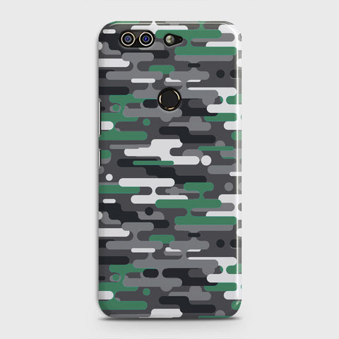 Infinix Zero 5 Cover - Camo Series 2 - Green & Grey Design - Matte Finish - Snap On Hard Case with LifeTime Colors Guarantee