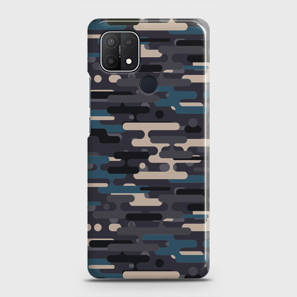 Realme C25s Cover - Camo Series 2 - Green & Grey Design - Matte Finish - Snap On Hard Case with LifeTime Colors Guarantee