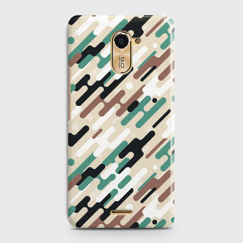 Infinix Hot 4 / Hot 4 Pro  Cover - Camo Series 3 - Black & Brown Design - Matte Finish - Snap On Hard Case with LifeTime Colors Guarantee