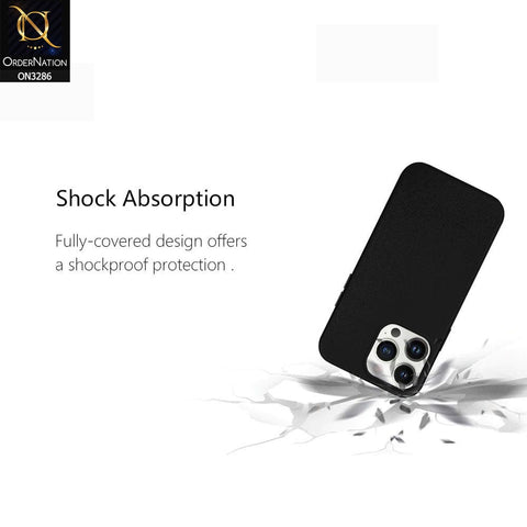 iPhone 14 Pro Max Cover - Black - K-DOO Noble Collection Leather PU - PC Case