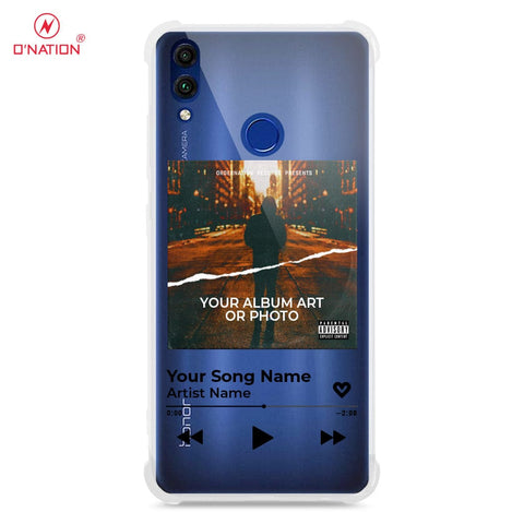 Huawei Honor 8C Cover - Personalised Album Art Series - 4 Designs - Clear Phone Case - Soft Silicon Borders