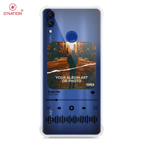 Huawei Honor 8C Cover - Personalised Album Art Series - 4 Designs - Clear Phone Case - Soft Silicon Borders