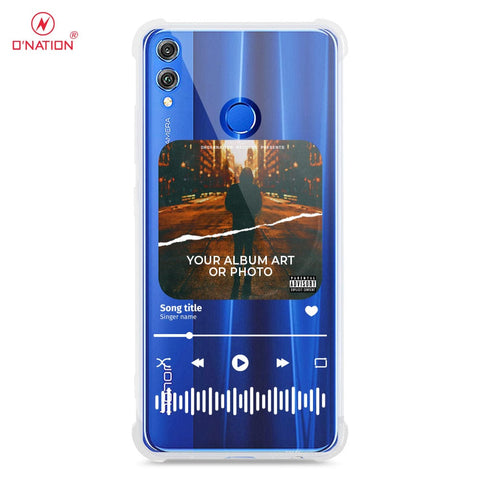 Huawei Honor 8X Cover - Personalised Album Art Series - 4 Designs - Clear Phone Case - Soft Silicon Borders