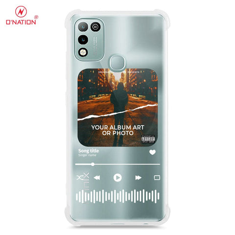 Infinix Hot 10 Play Cover - Personalised Album Art Series - 4 Designs - Clear Phone Case - Soft Silicon Borders