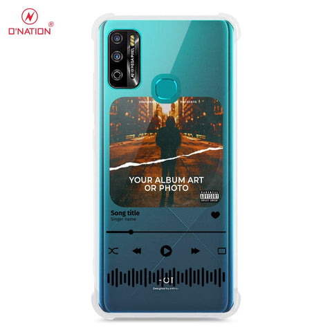 Infinix Hot 9 Play Cover - Personalised Album Art Series - 4 Designs - Clear Phone Case - Soft Silicon Borders