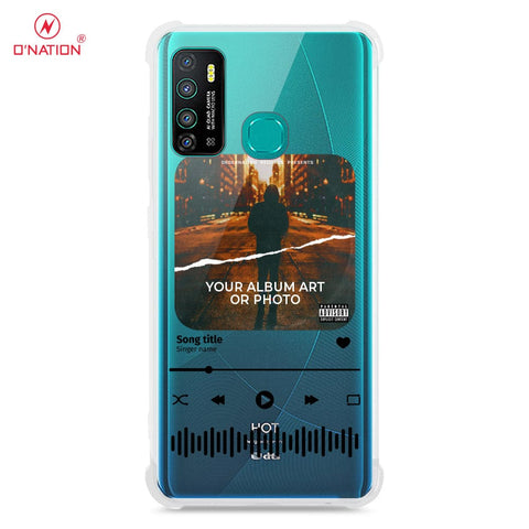 Infinix Hot 9 Pro Cover - Personalised Album Art Series - 4 Designs - Clear Phone Case - Soft Silicon Borders