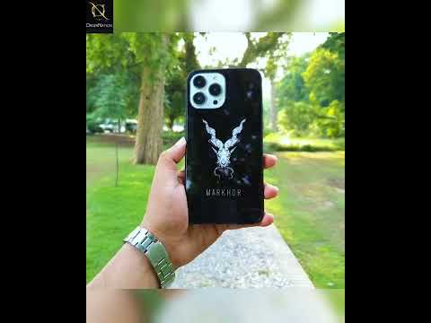 iPhone 12 Cover - Markhor Series - HQ Ultra Shine Premium Infinity Glass Soft Silicon Borders Case