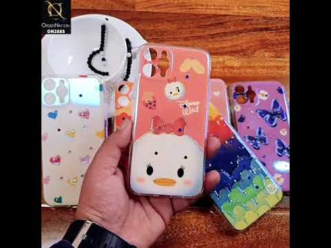 iPhone 12 Mini Cover - Design 2 - Colorful Happy Life Series Soft Case
