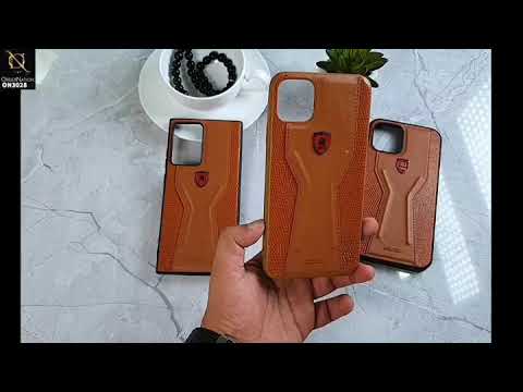 iPhone 11 Cover - Design 1  - Mikki Leather Stitched Soft Borders Exclusive Case