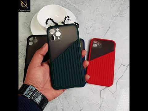 Oppo A92 - Red - New Half And Half Pattern Soft Case