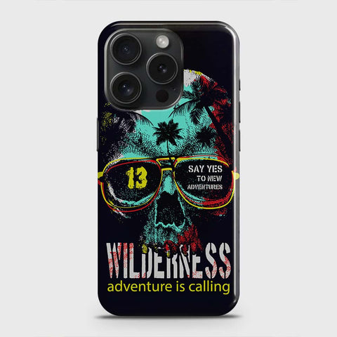 iPhone 15 Pro  Cover - Adventure Series - Matte Finish - Snap On Hard Case with LifeTime Colors Guarantee