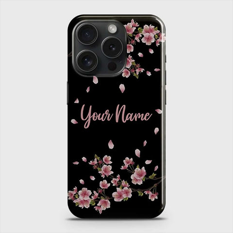 iPhone 15 Pro  Cover - Floral Series - Matte Finish - Snap On Hard Case with LifeTime Colors Guarantee