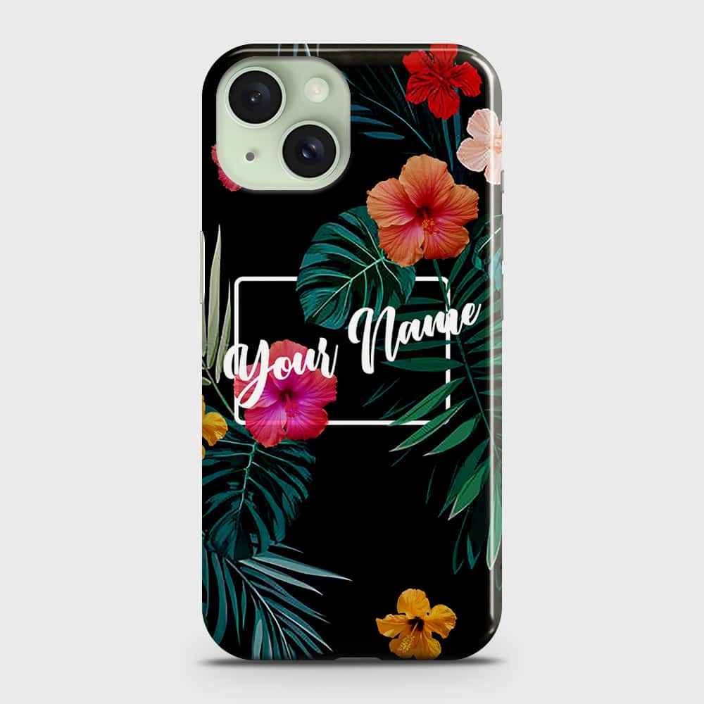 iPhone 15 Plus  Cover - Floral Series - Matte Finish - Snap On Hard Case with LifeTime Colors Guarantee