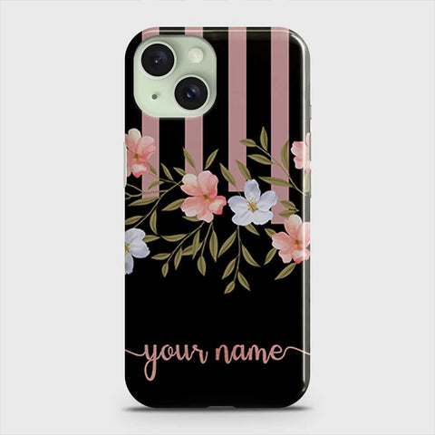 iPhone 15 Plus  Cover - Floral Series - Matte Finish - Snap On Hard Case with LifeTime Colors Guarantee