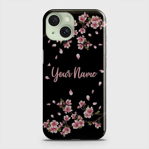 iPhone 15 Plus  Cover - Floral Series - Matte Finish - Snap On Hard Case with LifeTime Colors Guarantee