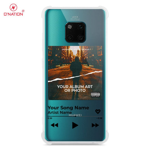 Huawei Mate 20 Pro Cover - Personalised Album Art Series - 4 Designs - Clear Phone Case - Soft Silicon Borders