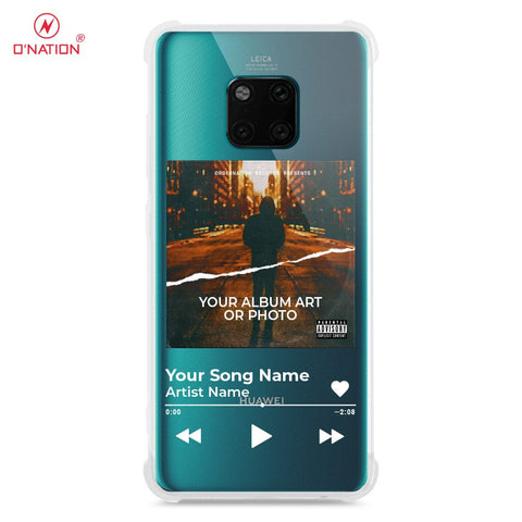 Huawei Mate 20 Pro Cover - Personalised Album Art Series - 4 Designs - Clear Phone Case - Soft Silicon Borders