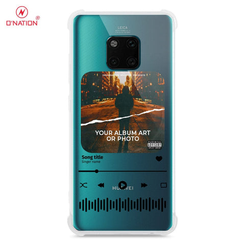 Huawei Mate 20 Pro Cover - Personalised Album Art Series - 4 Designs - Clear Phone Case - Soft Silicon Borders