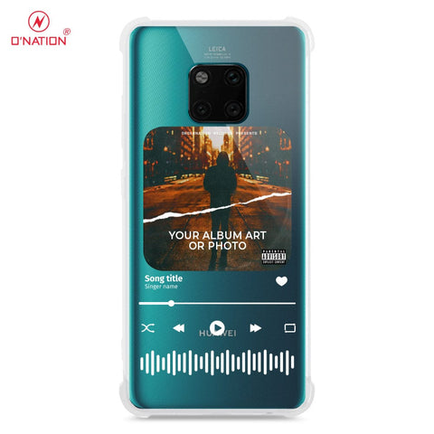 Huawei Mate 20 Pro Cover - Personalised Album Art Series - 4 Designs - Clear Phone Case - Soft Silicon Borders