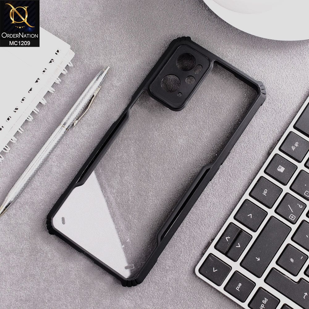 Oppo A36 Cover - Black - Hybrid Tpu Pc Case